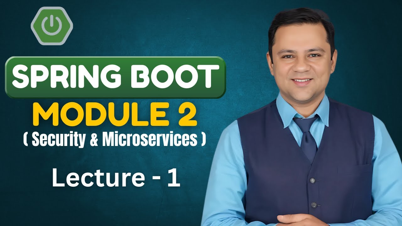 🔥 Spring Boot Microservices Level 2 – Lecture 1