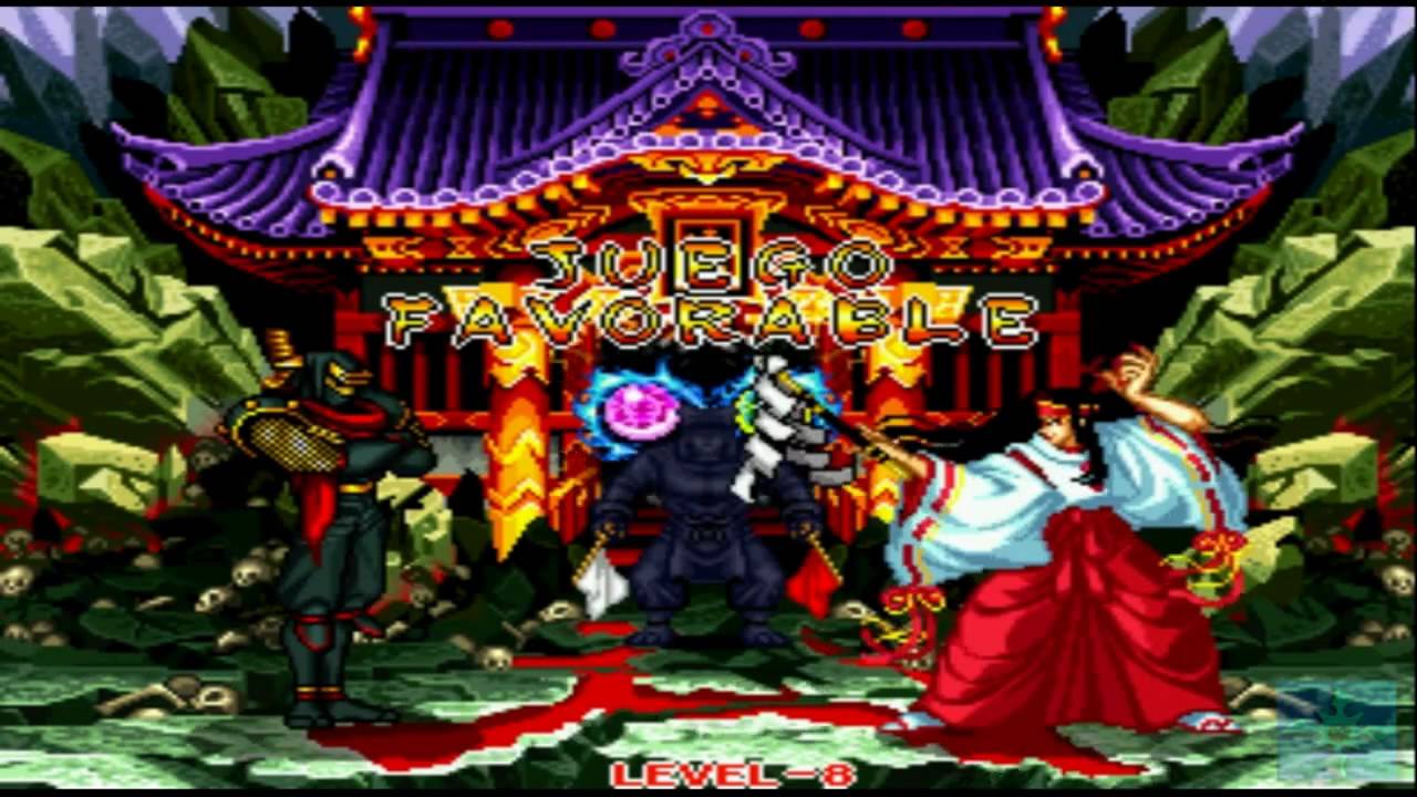 Samurai Shodown II - Hanzo Vs Mizuki (Level 8) + Special Credits