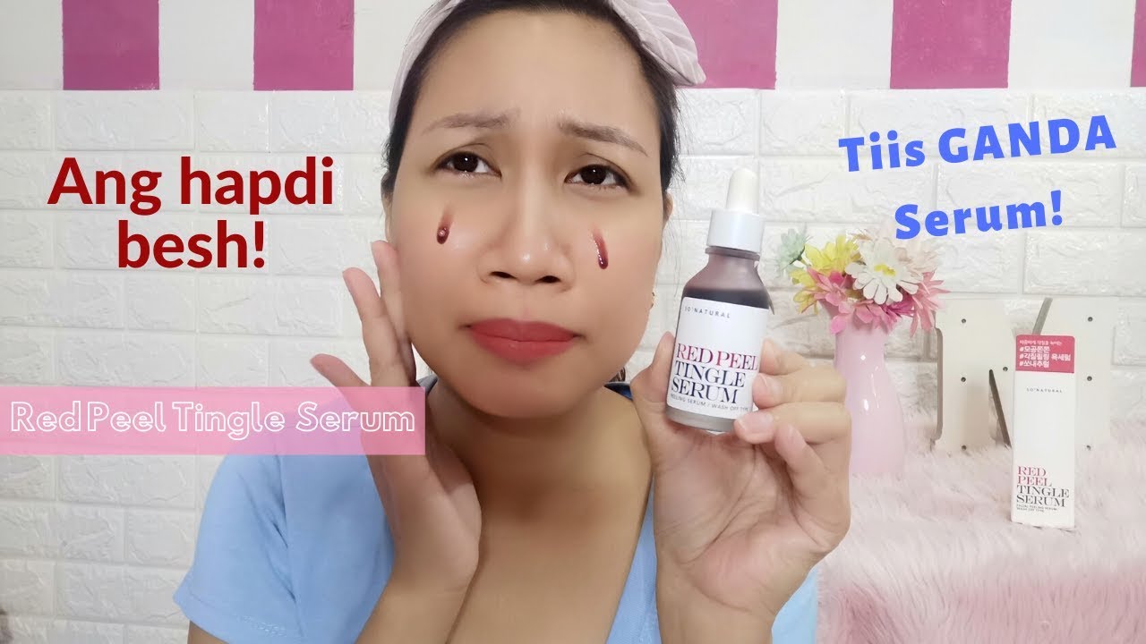 Red Peel Tingle Serum by So Natural | Product Review