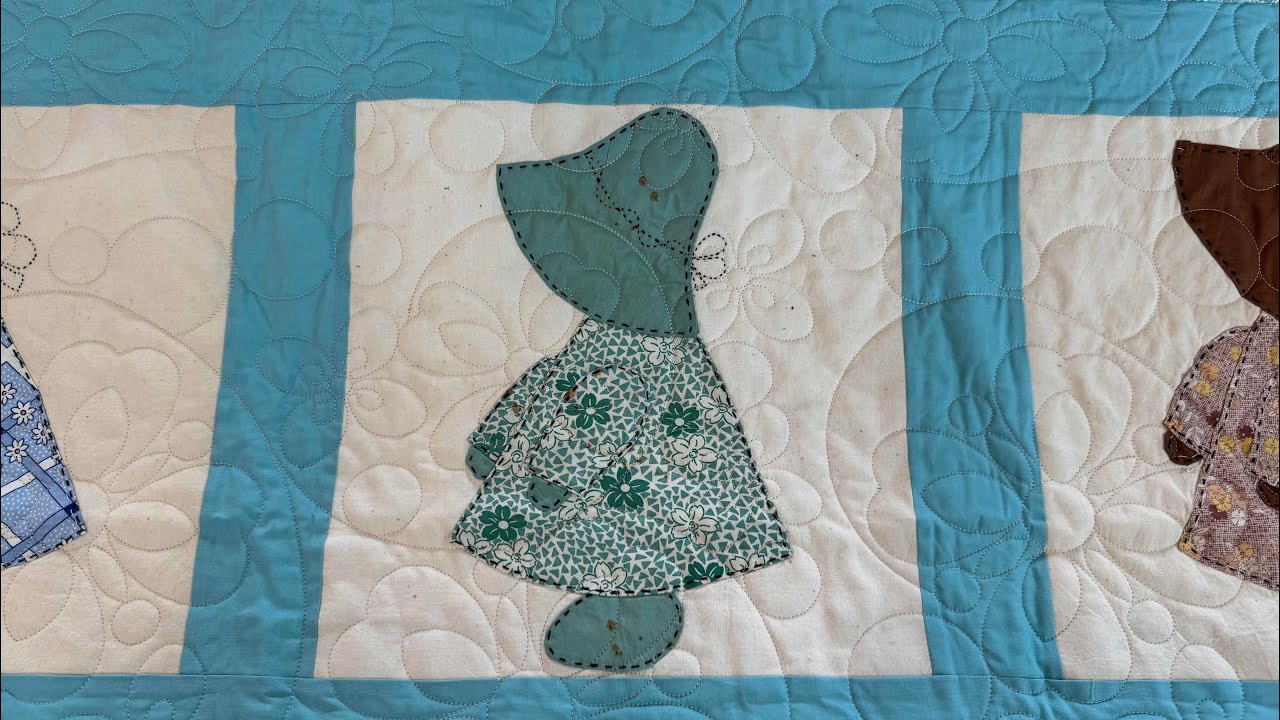 Sun Bonnet Sue Completed / Big Reveal