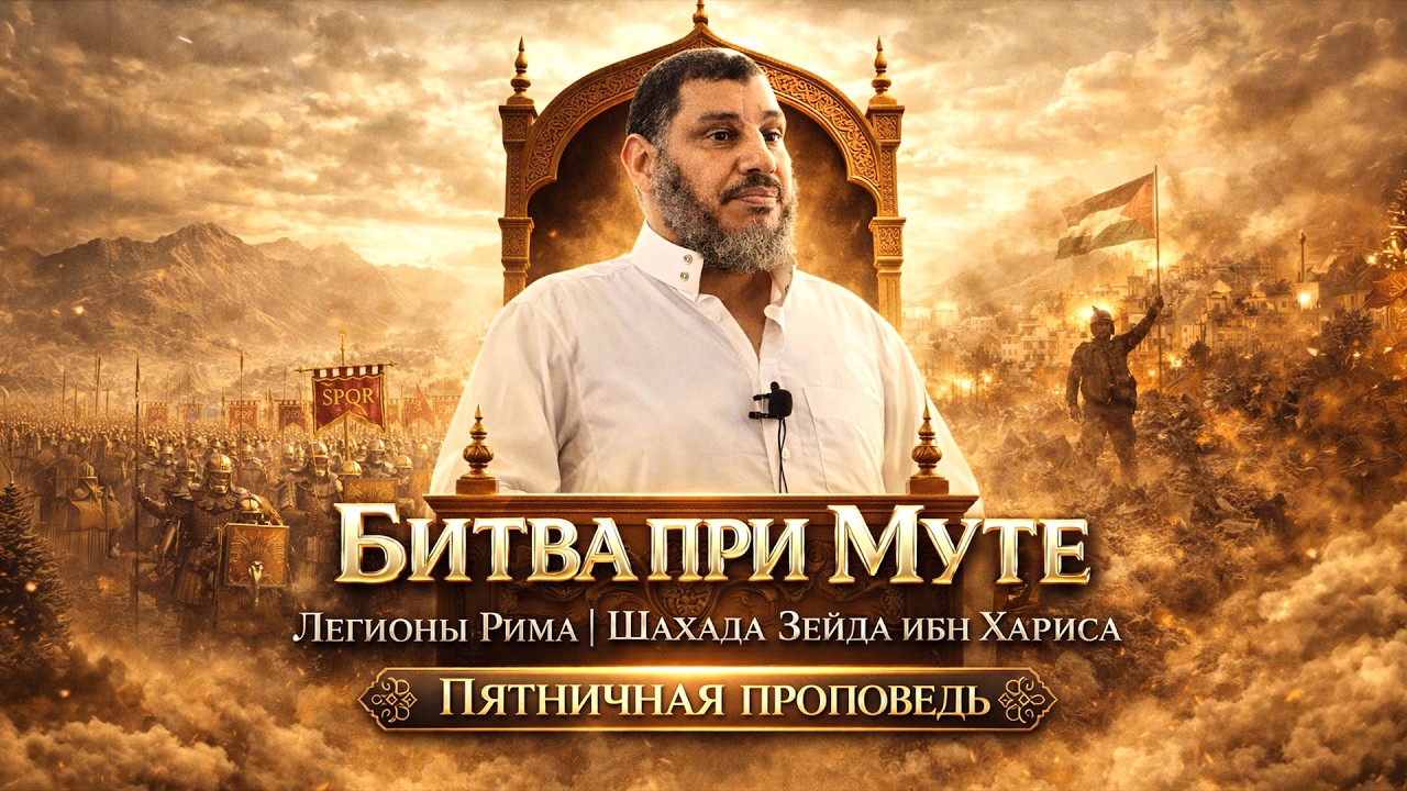 Битва при Муте | Легионы Рима | Шахада Зейда ибн Хариса | Пятничная проповедь.