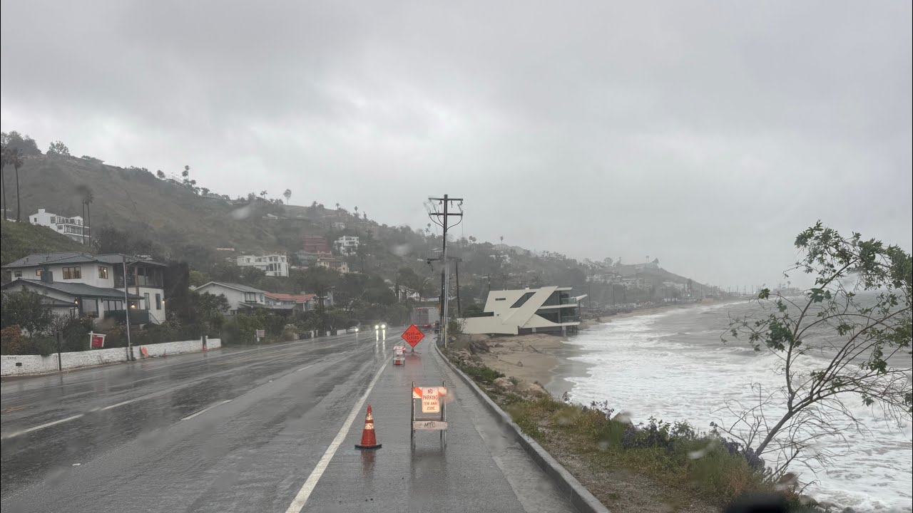 Serious Storm Hits Malibu…