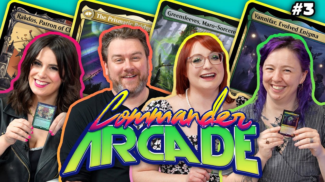 Rakdos vs. Prismatic Bridge vs. Greensleeves vs. Vannifar Commander Gameplay | Commander Arcade #3