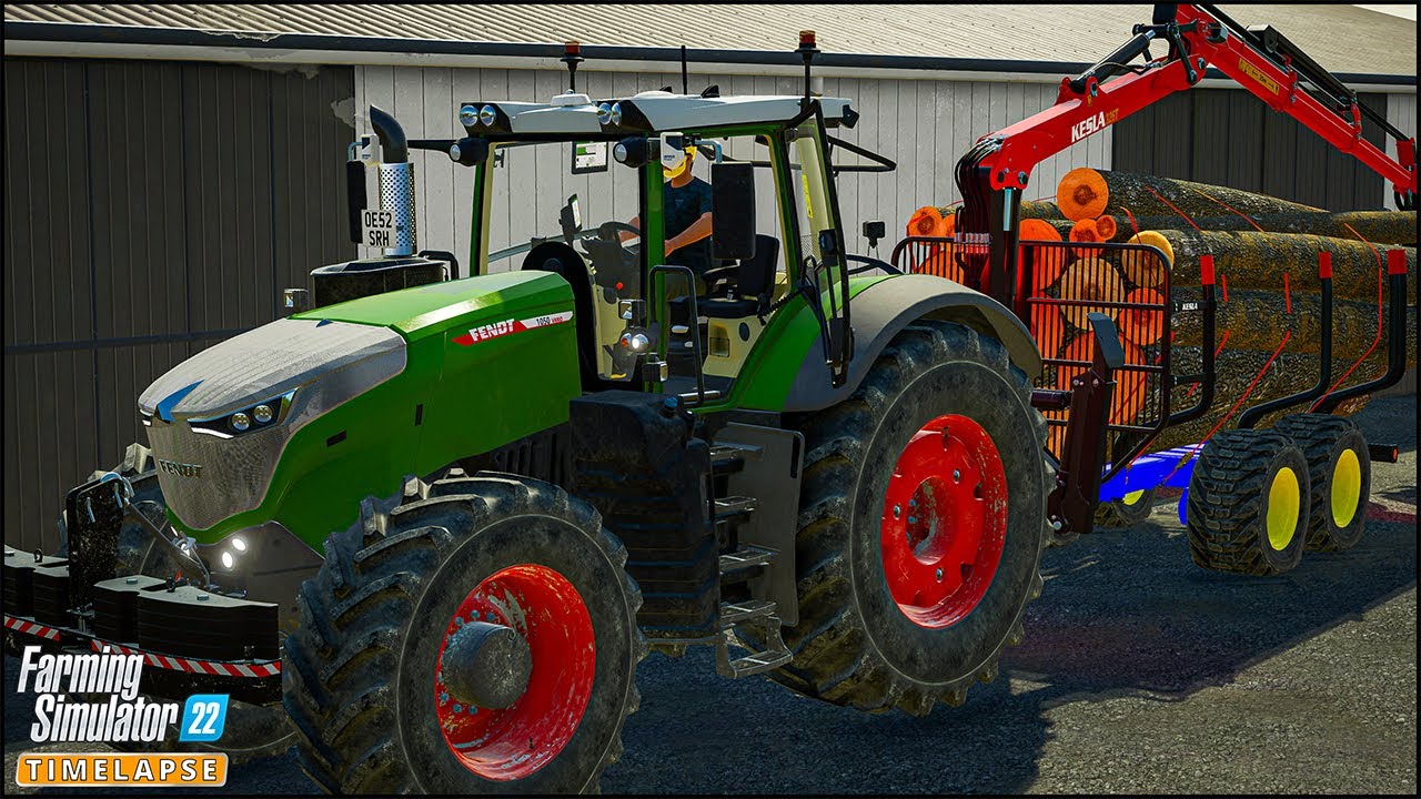 Sowing Oat w/ The NEW FENDT 1050 Vario. Loging & Buying The Sawmill | #CourtFarm Ep.104 | #FS22