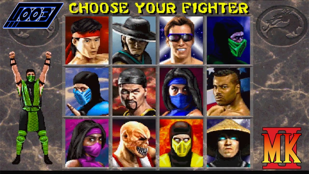 Mortal Kombat II Reptile Arcade Playthrough