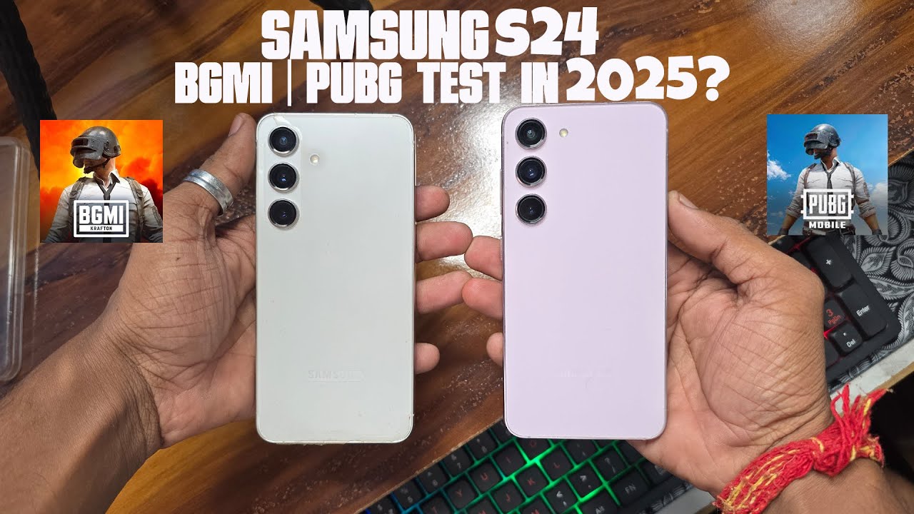 Samsungs24 bgmi & pubg test in 2025 full review 