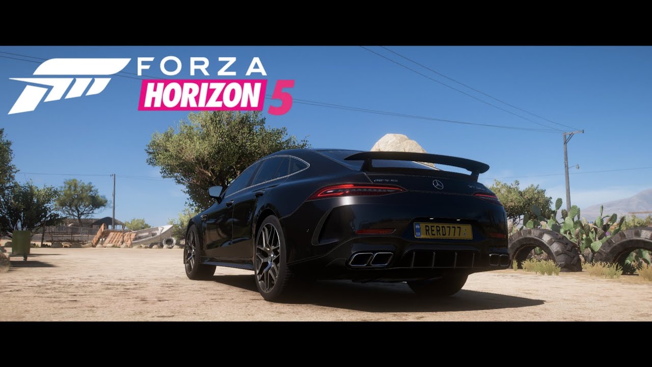MERCEDED AMG GT 4-DOOR COUPE 2018 IN FORZA HORIZON 5 