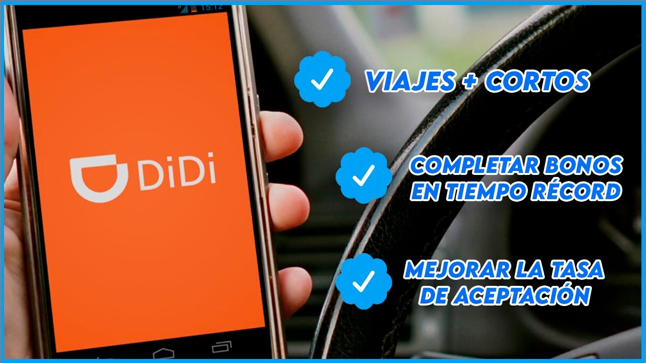 TRUCO para DIDI CONDUCTOR: MEJORES VIAJES y Completar BONOS rápido 💰