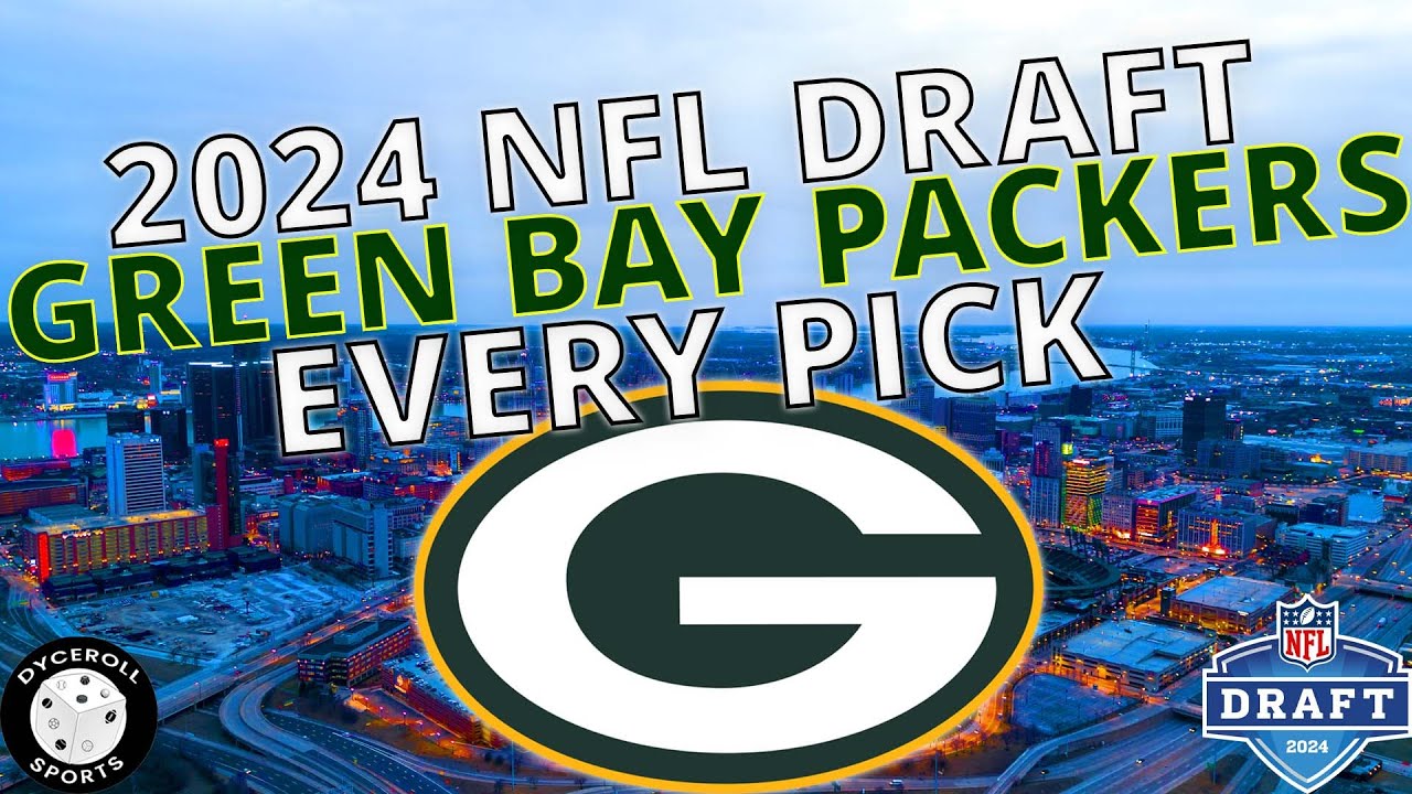 Green Bay Packers Draft Picks - 2024 NFL Draft (Jordan Morgan, Edgerrin Cooper & More!!!)