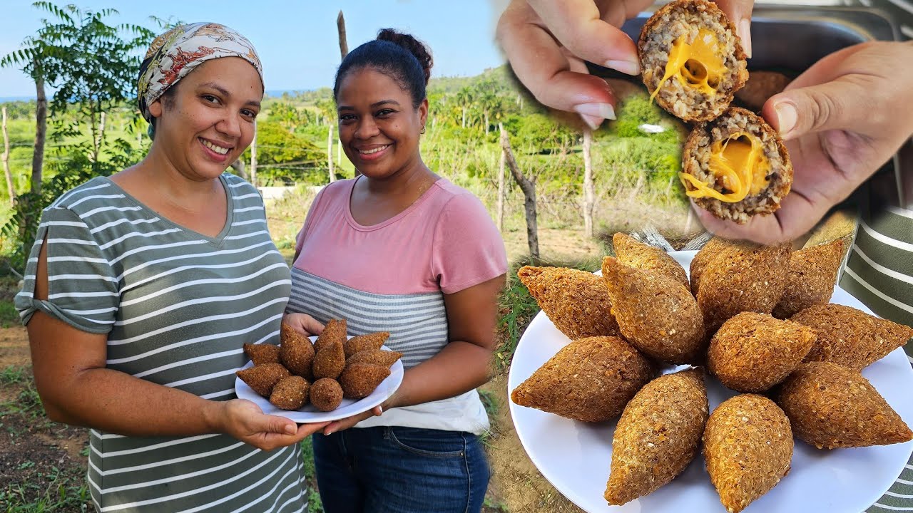 Rellenos De Queso y Pollo Tradición Dominicana  | Las Comidas Mas Consumidas | La Vida Del Campo