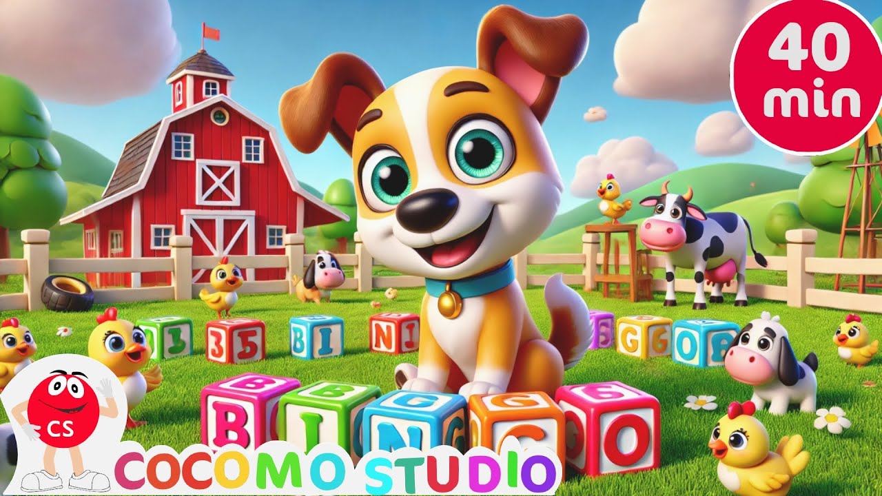 Bingo the Dog | Kids Music & Learning Song