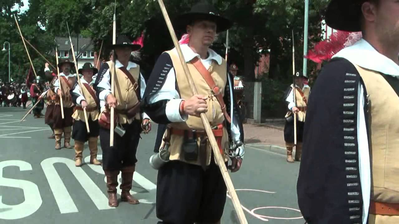 Peter und Paul Stadtfest Delitzsch 2014 - Landsknechte beim Festumzug
