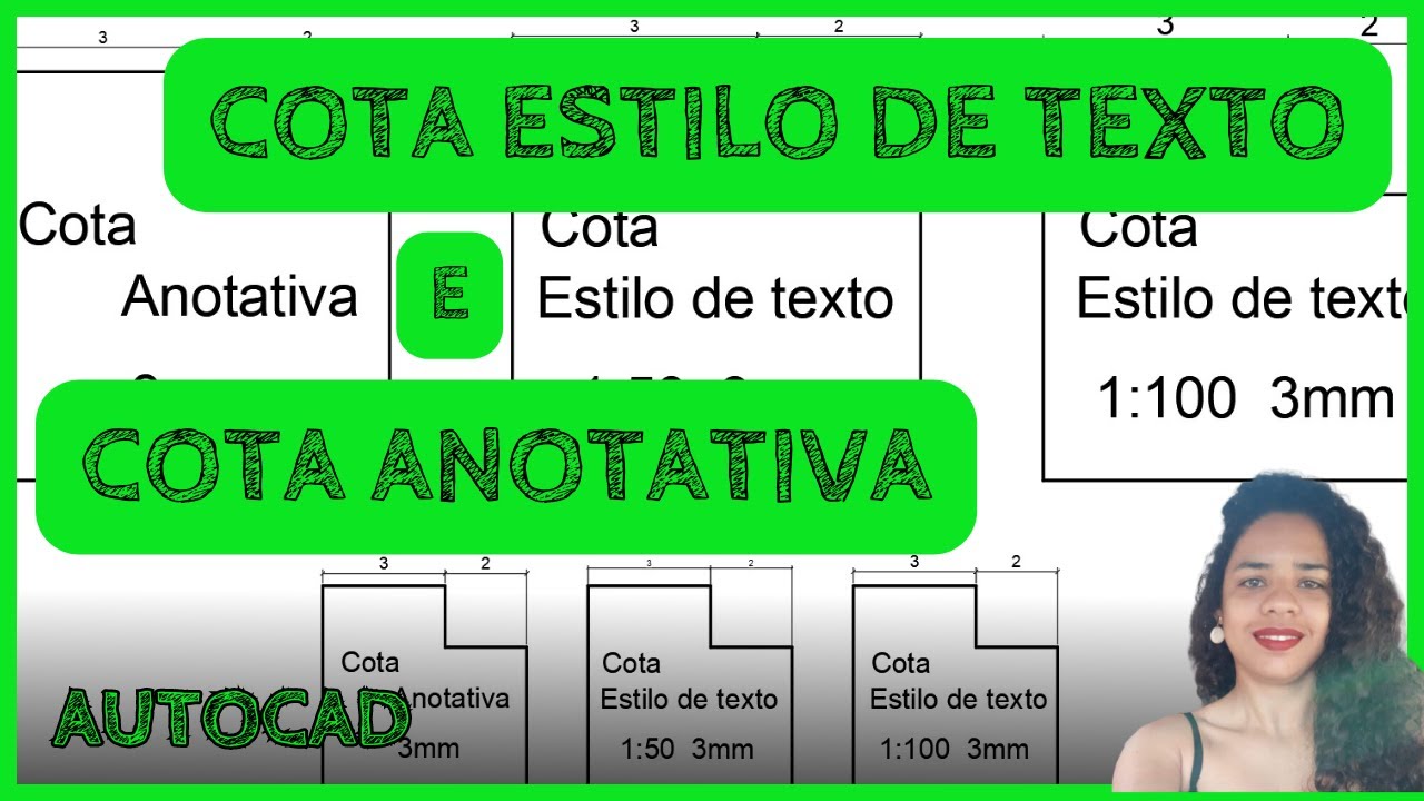 COMO CONFIGURAR COTA ANOTATIVA E COTA COM ESTILO DE TEXTO