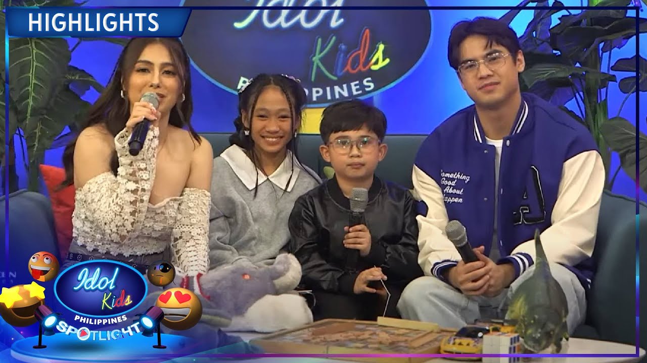 Gab & Francheska share their joy on advancing to the Semifinals | Idol Kids Philippines Spotlight