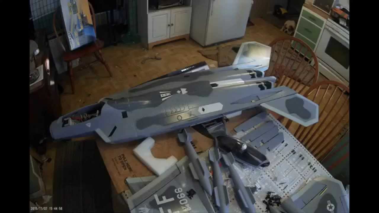 LX Models Huge F-22 Raptor 70mm Twin EDF Jet Fighter