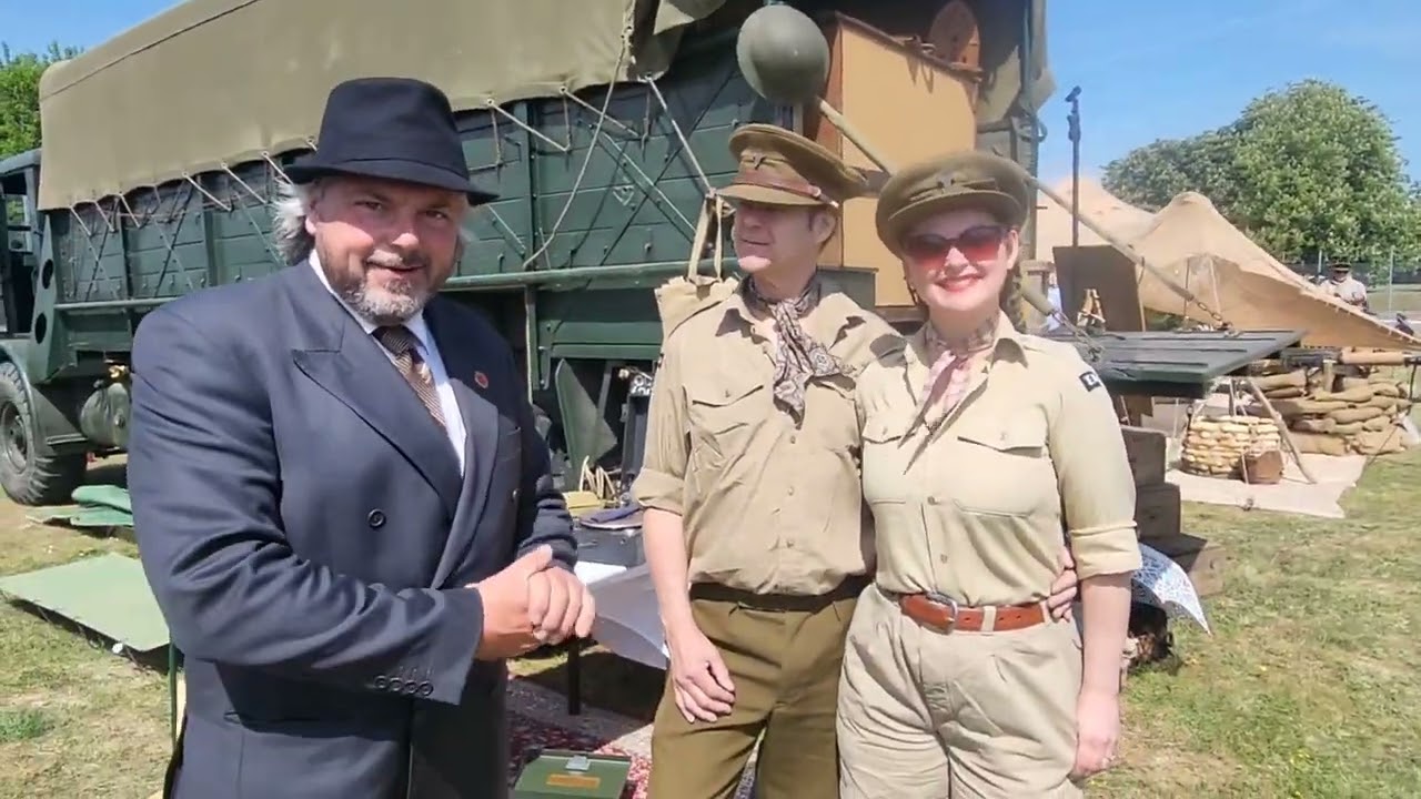 We meet some of the team attending REME Museum Lyneham for wartime weekend and ENSA