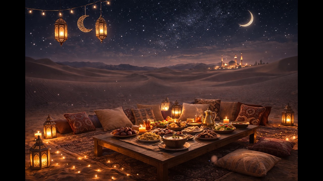 A night at the Sahara Desert - 1 hour of soft Andalusian inspired instrumentals.