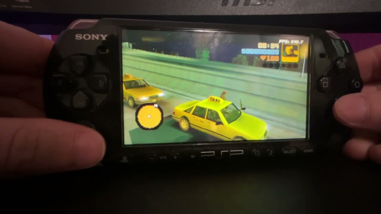 GTA 3 on PSP (PoC)