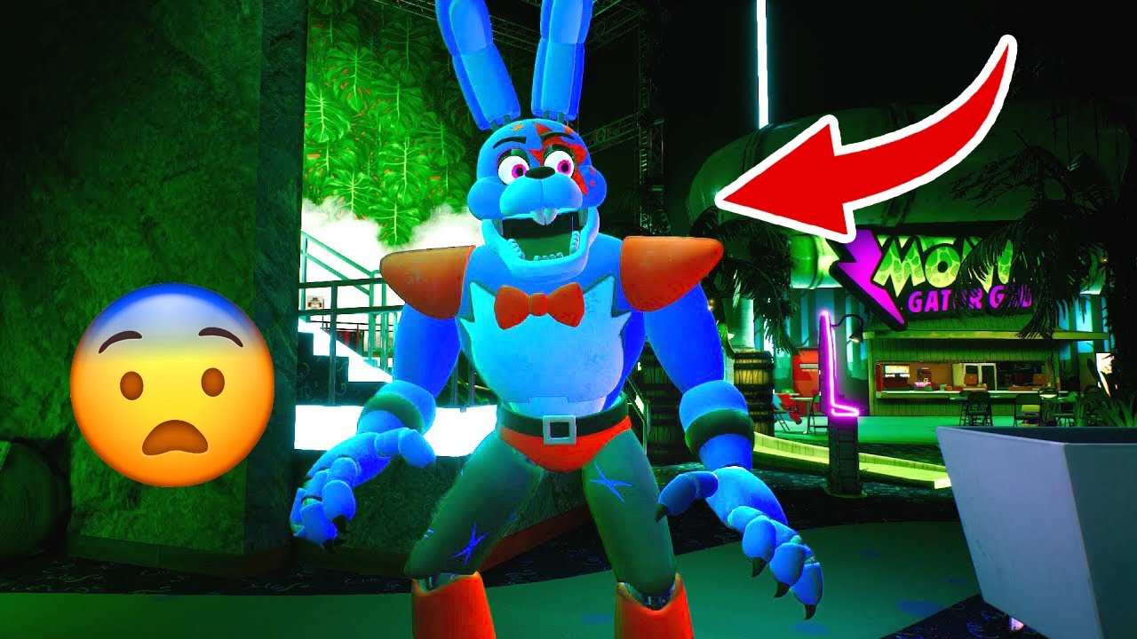 E SE GLAMROCK BONNIE FOSSE DENTRO IL GIOCO?!! FNAF SECURITY BREACH #13