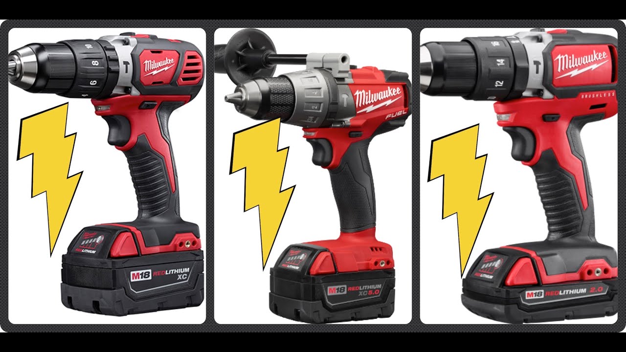 TALADROS MILWAUKEE 18V