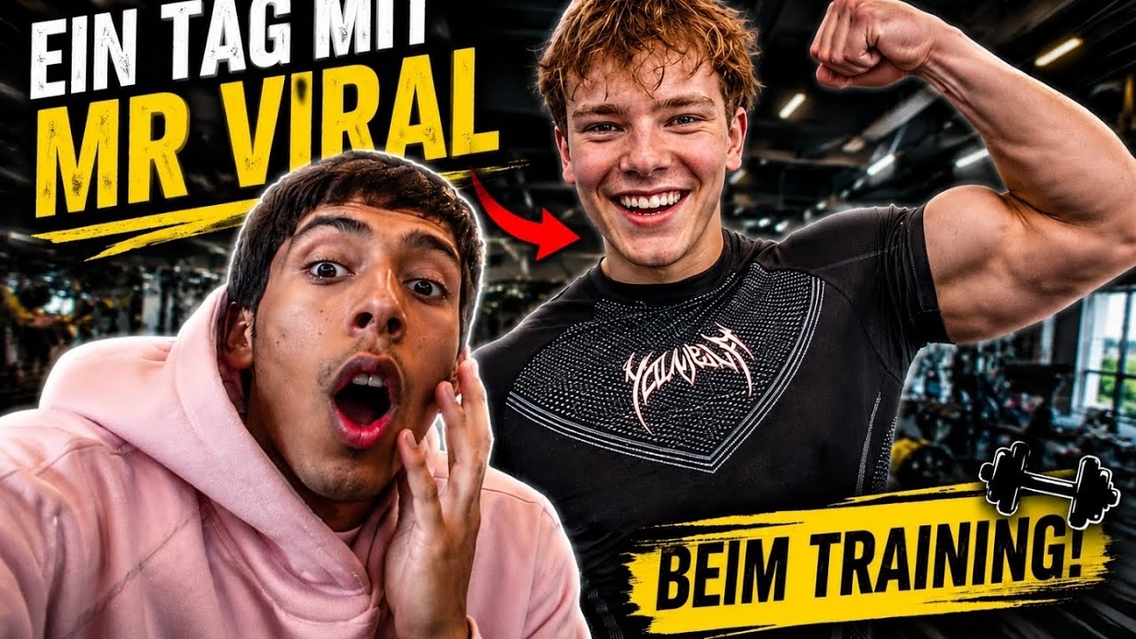 Ein Tag mit MR VIRAL im Gym 😳 