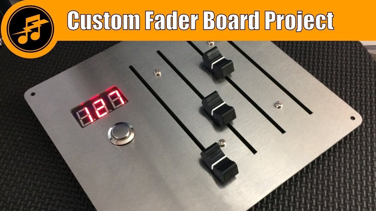 Custom Fader Board Project