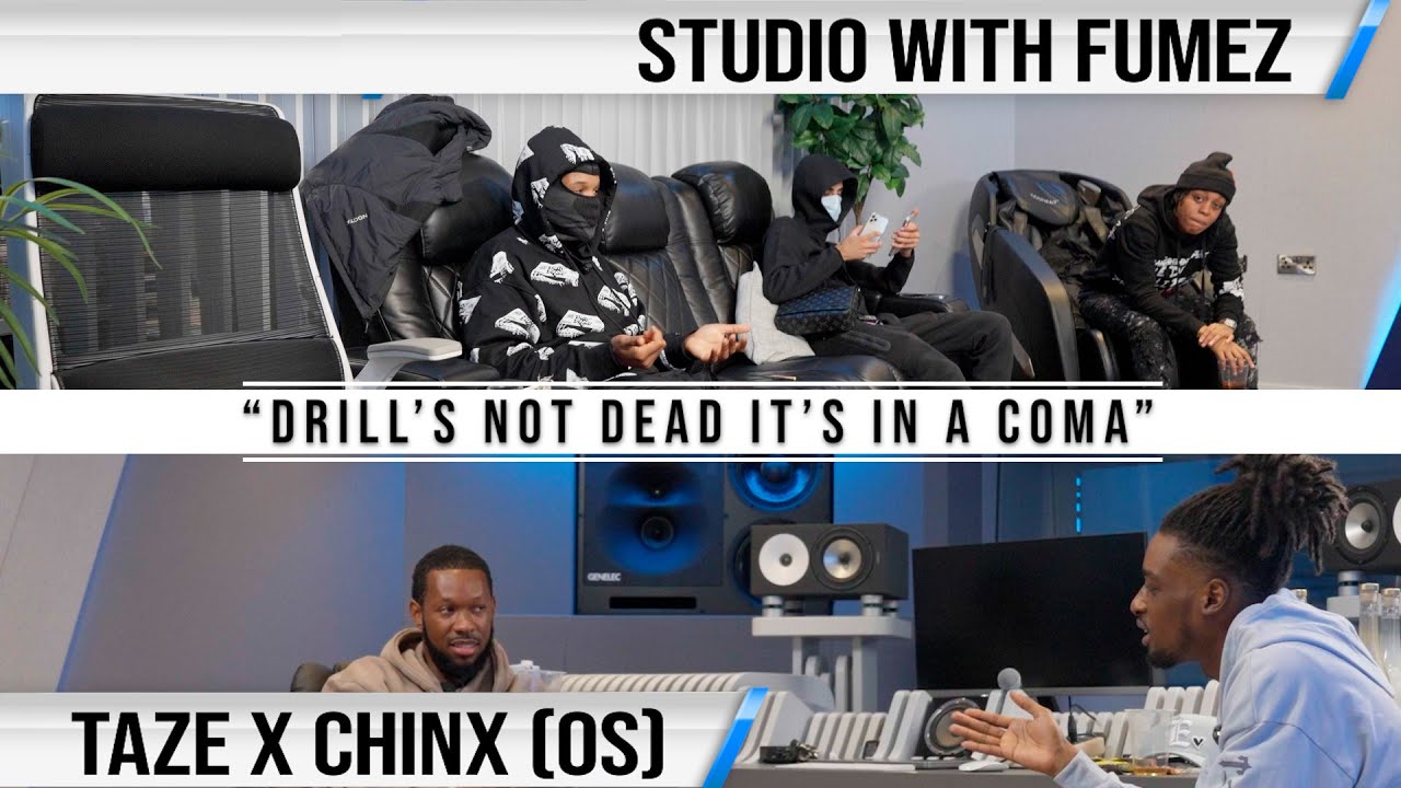 Taze & Chinx - Studio with Fumez | Mixtape Madness