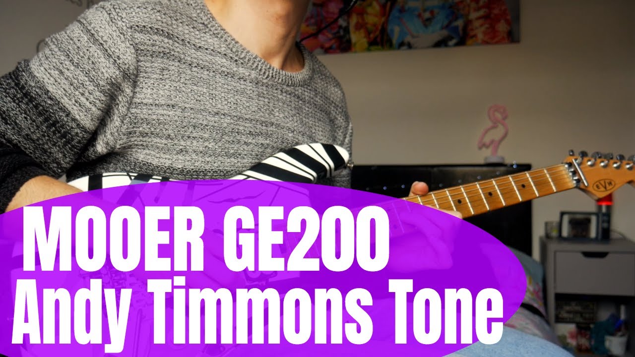 Andy Timmons - Cry For You - (Cover) MOOER GE200 (Cali LS amp)