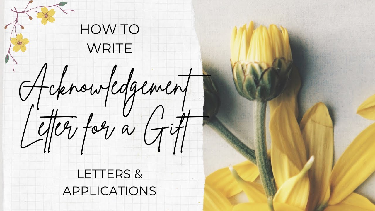 Informal Letter / Personal Letter | Acknowledgement Letter of a Gift | Shorts | Highlights