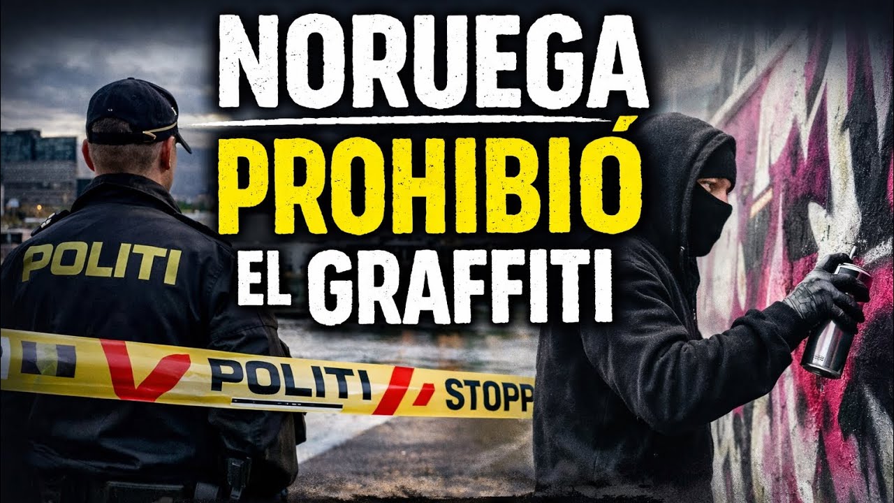 Noruega prohibió el graffiti durante años (y casi nadie lo sabe) 🇳🇴🎨