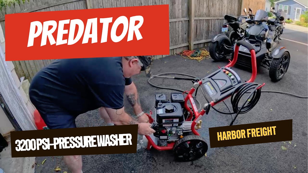 Harbor Freight's 3200 PSI - Power Washer - Review