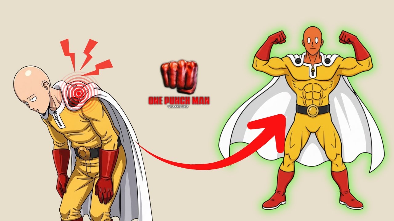 Por qué la RUTINA de SAITAMA te dejará JOROBADO