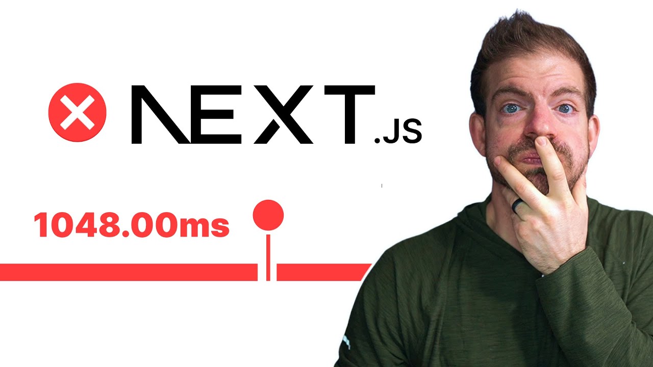 НЕ совершайте эту ошибку с компонентами сервера Next.js (ПЛОХАЯ производительность!)