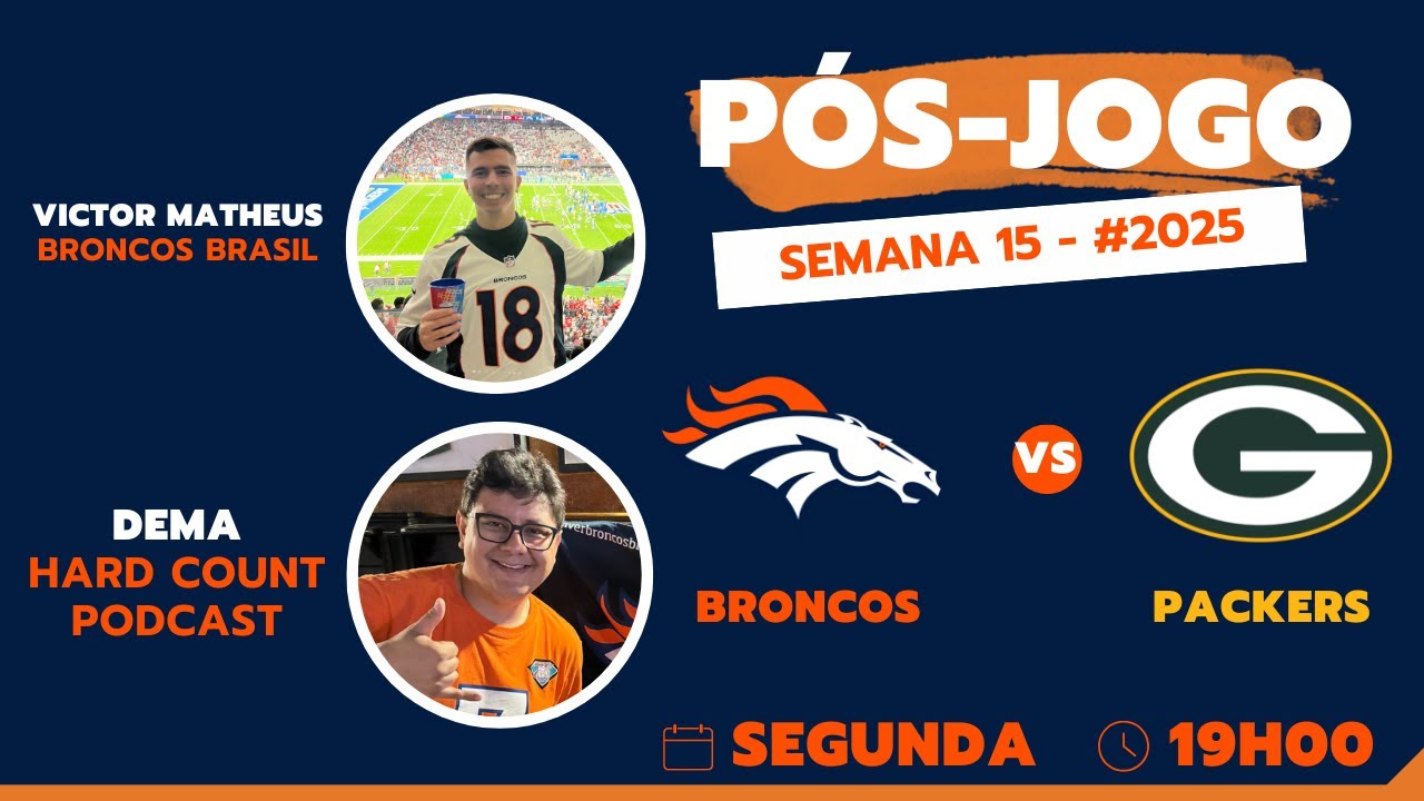 AN&Aacute;LISE DO JOGO - SEMANA 15 #NFL2025: O DENVER BRONCOS &Eacute; O MELHOR TIME DA NFL EM 2025