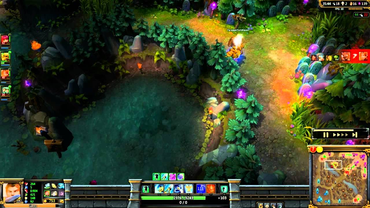 League of Legends: Blitzcrank Epic Baron Steal :3