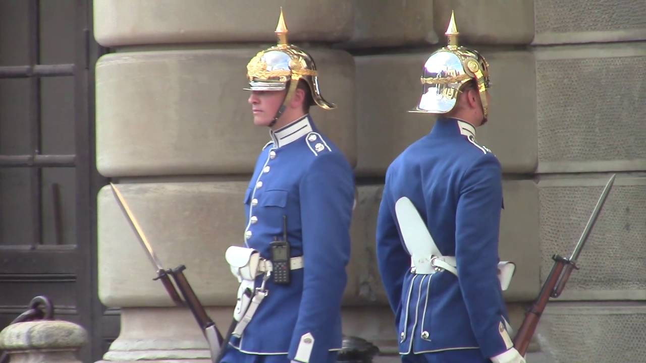 Changing of the Guard, Royal Palace, Stockholm, June 12, 2016