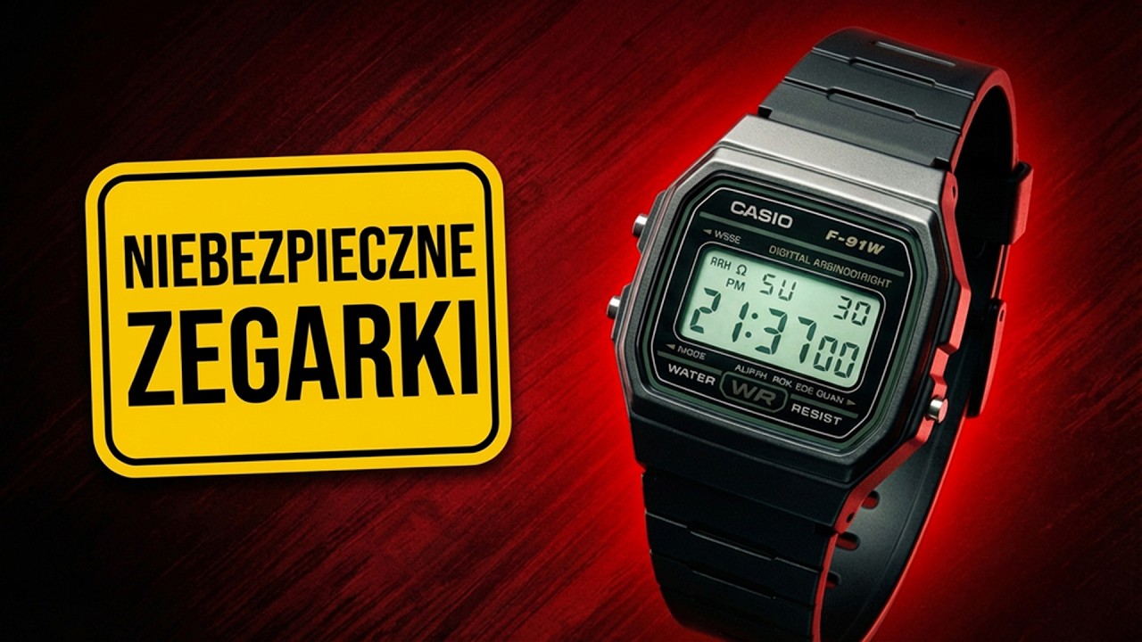 Zegarek, przez kt&oacute;ry mogłeś trafić do więzienia
