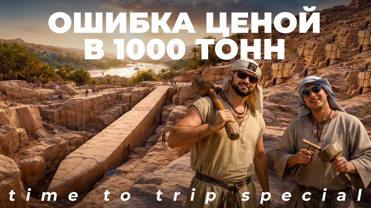 Тайна незаконченного обелиска Асуана