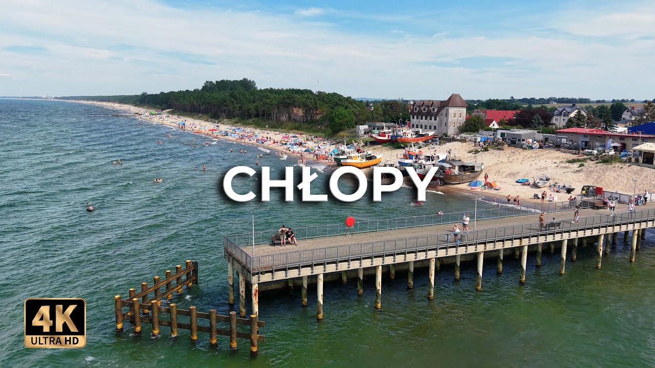Chłopy z drona – nadmorska wioska z niepowtarzalnym klimatem! | Lato 2025 [4k]