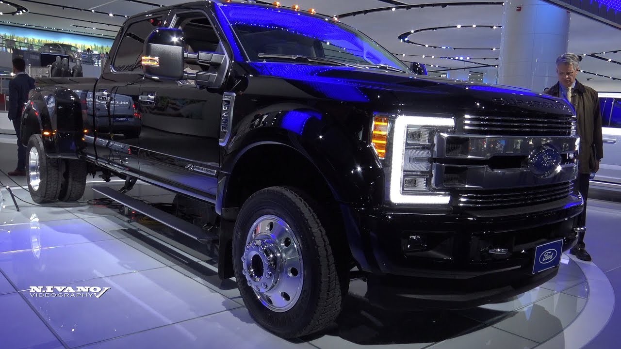 2018 Ford Super Duty F-450 Limited - Exterior And Interior Walkaround - 2018 Detroit Auto Show
