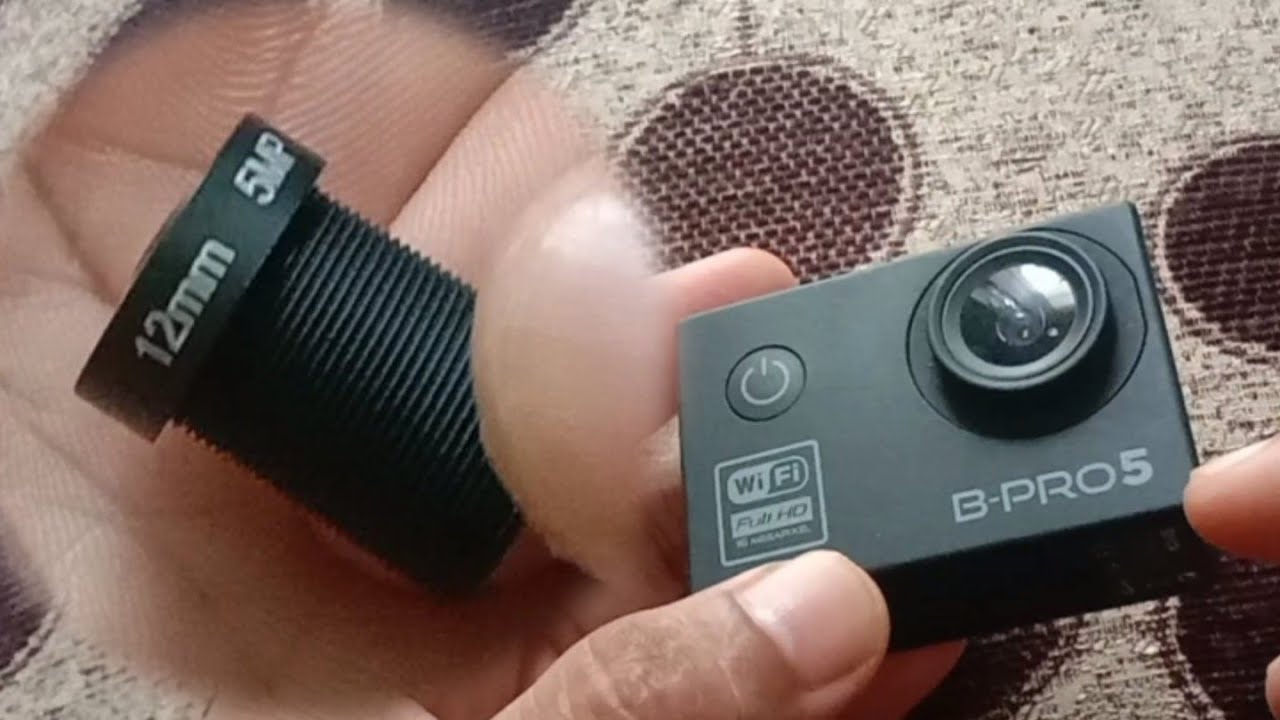 upgrade lensa actioncam bpro 5 ae lite lensa cctv 12 mm 5 MP