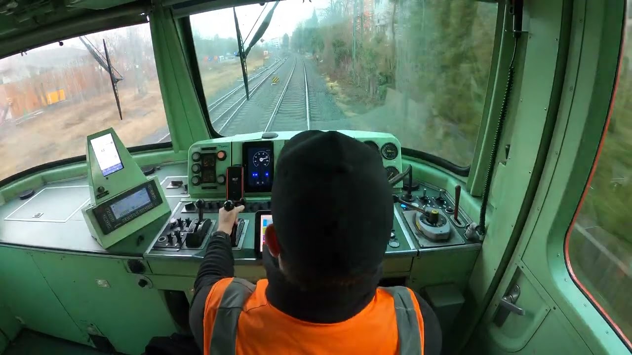 Führerstandsmitnahme S-Bahn München S20 Höllriegelskreuth - Pasing BR420 18.01.2022