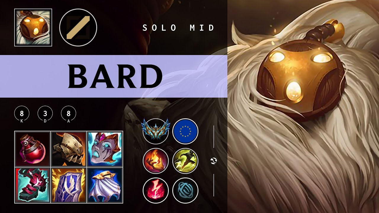 Bard Mid vs Jayce - EUW Challenger Patch 25.22