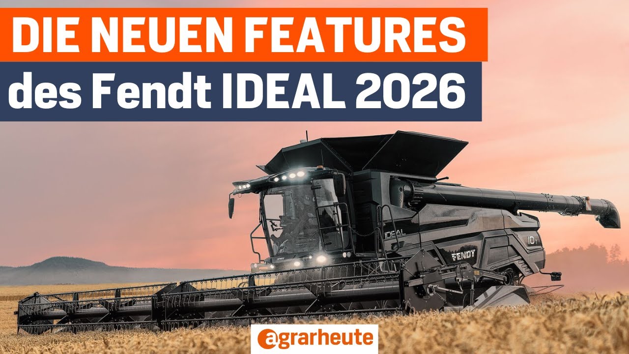 Fendt IDEAL 2026: Diese Updates bekommt der Monster-M&auml;hdrescher