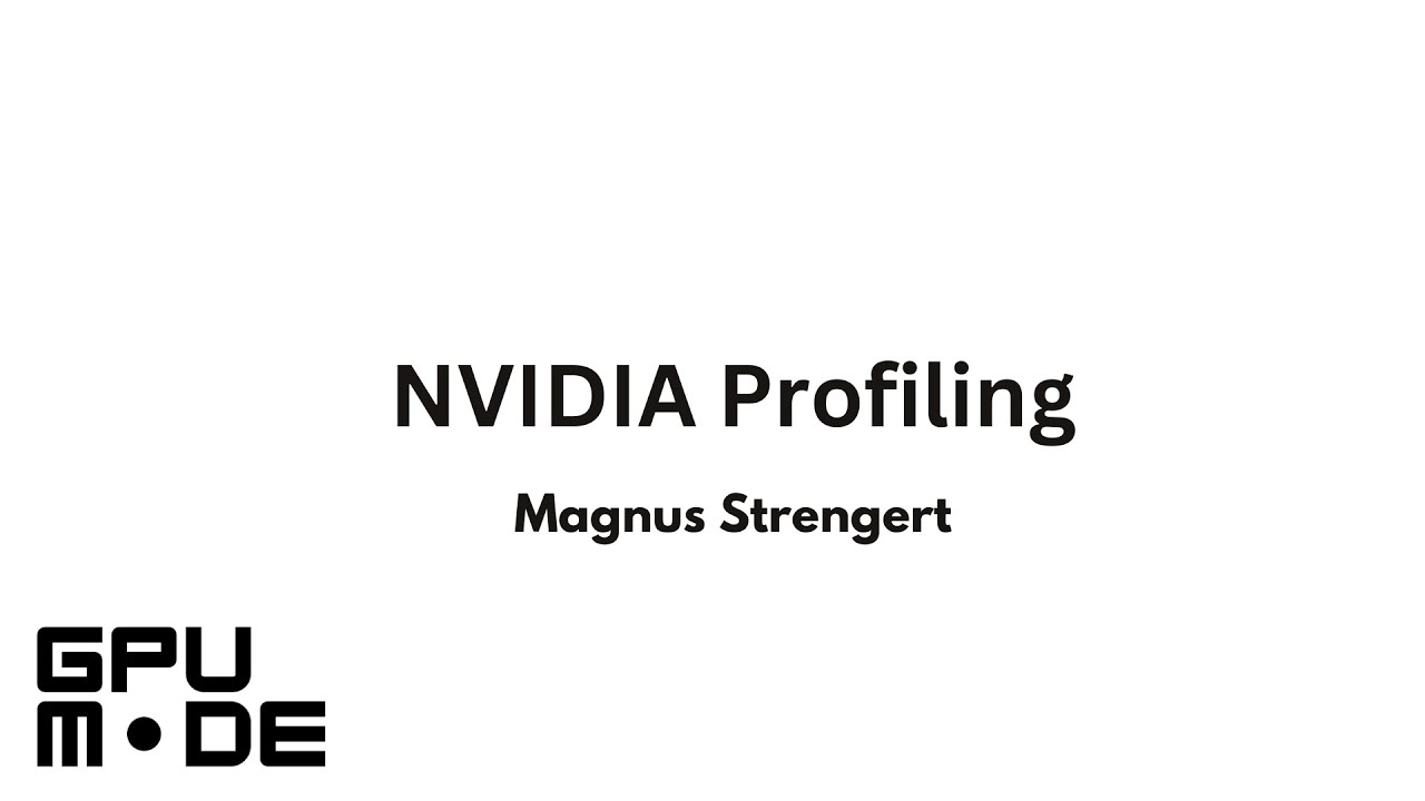 Lecture 44: NVIDIA Profiling