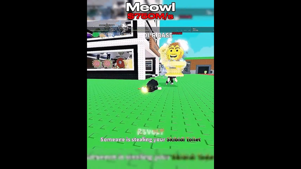 I WON MEOWL 🐱🔥 $750M/s IN PRIVATE SERVER! INSANE WIN | R3-VOLT #r3volt #roblox