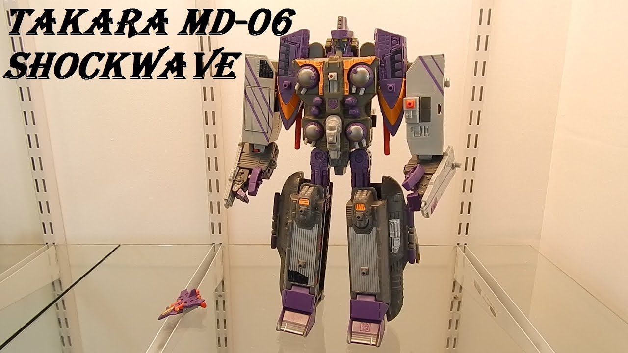 Transformers Video Review: Takara MD-06 Shockwave