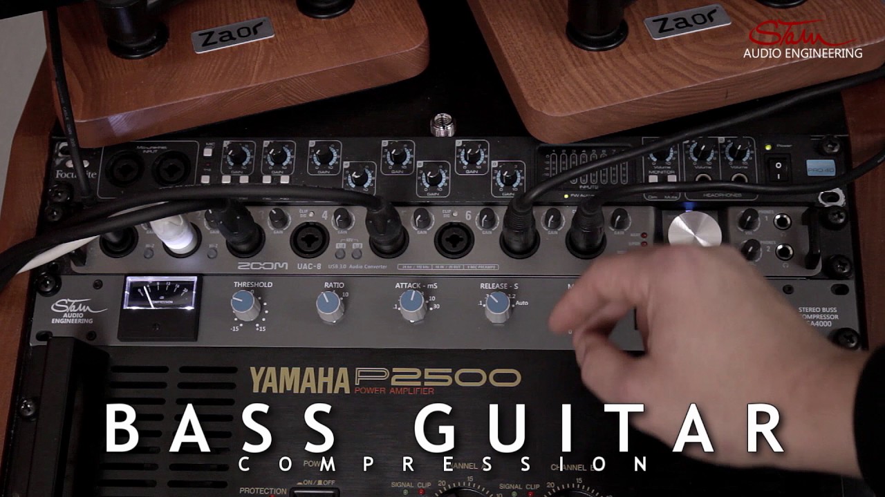 JOHN BROWNE | STAM AUDIO SA4000 STEREO BUSS COMPRESSOR