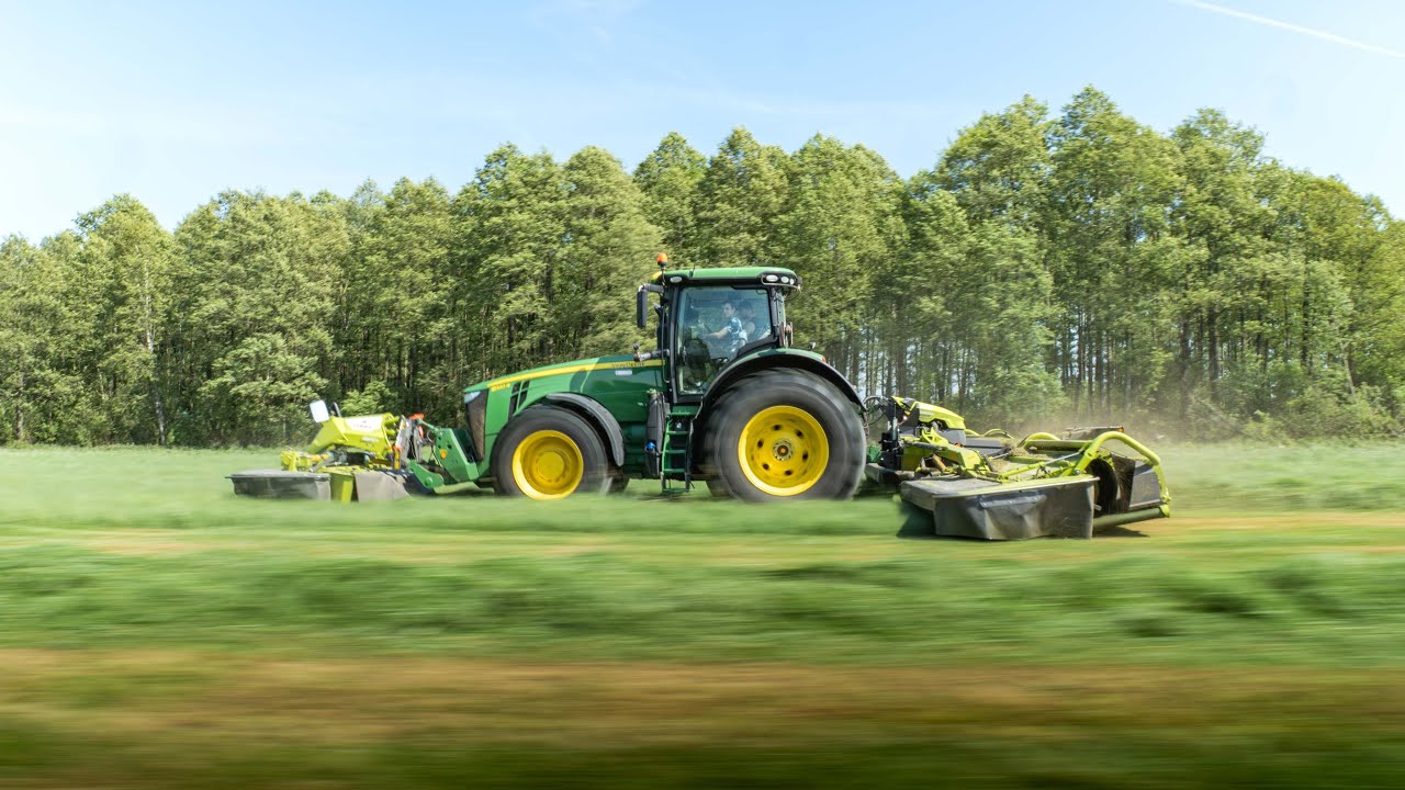 II Pokos w Zielonych Barwach! John Deere 8320R & Claas ☆ GR Wądołowscy ! ✔ DragonSky Channel