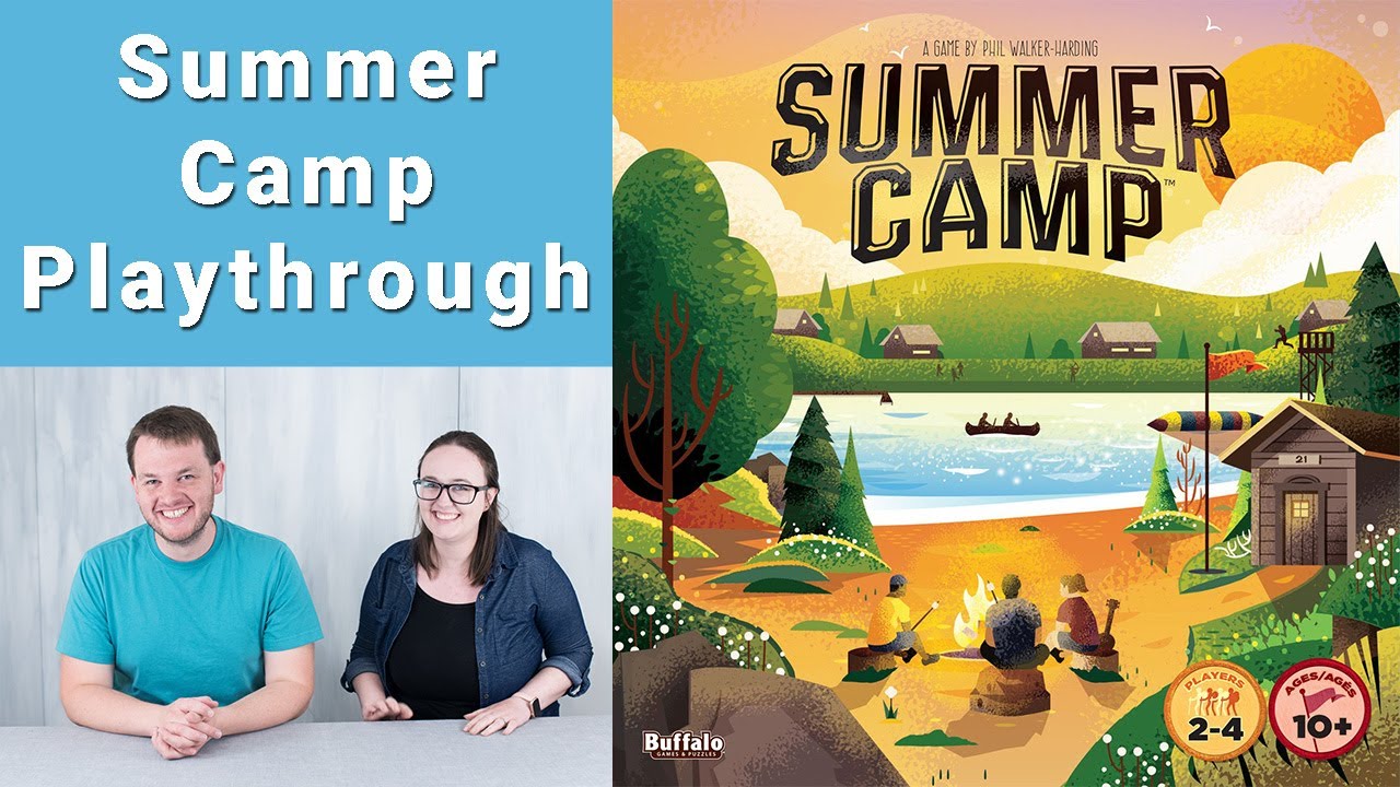 Summer Camp board game playthrough